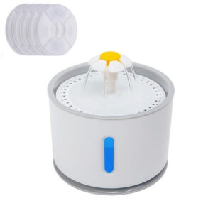 Fuente de agua para mascotas - 2.4 litros