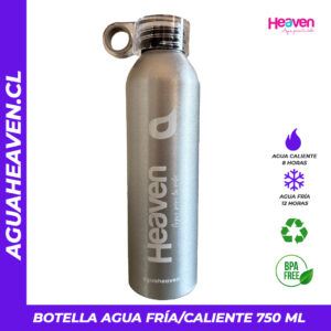 Botella Plata Aluminio 660 ml - BPA Free