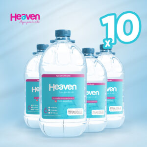 Pack 10 desechables 10 lts sin gas