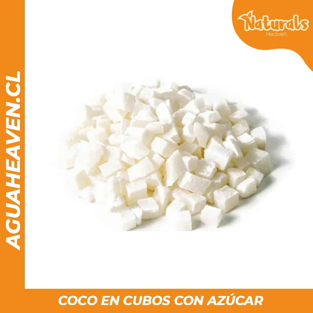 Coco en Cubos con Azúcar