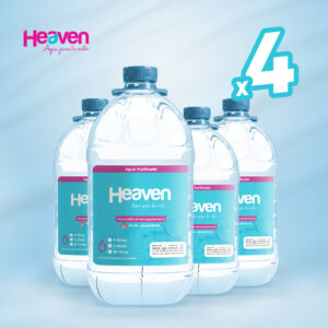 Pack 4 desechables 10 lts sin gas