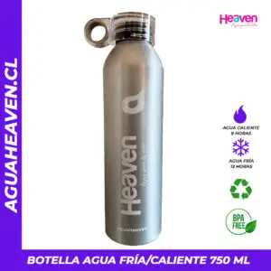 Botella Plata Aluminio 660 ml - BPA Free