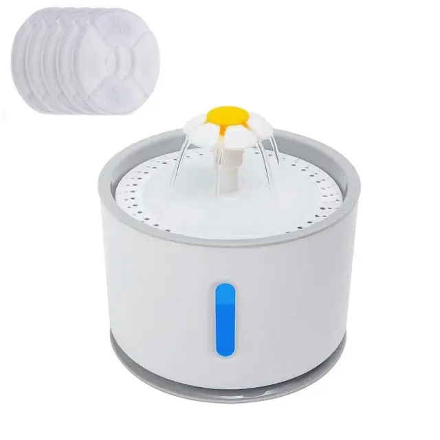 FUENTE BEBEDERO DE AGUA PARA MASCOTAS SMART WIFI DU2L-WS